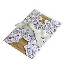 Laser Rose Invitation Card Thank You Card  Holiday Greeting Card 2020 Wholesale 